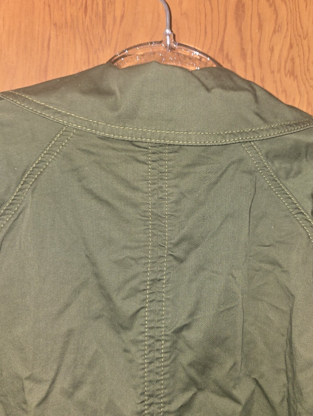 New no tags Cabi XL olive green pocketed coat - Picture 9 of 10